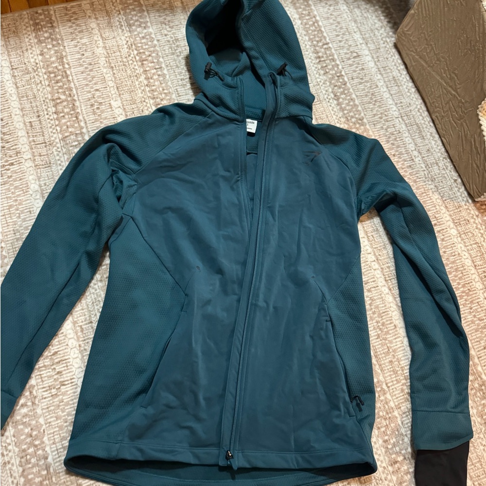 Gymshark Teal Full-Zip Jacket